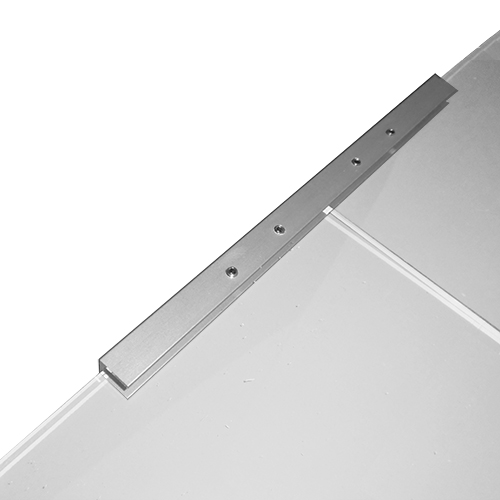 Aluminium joining strip for screens